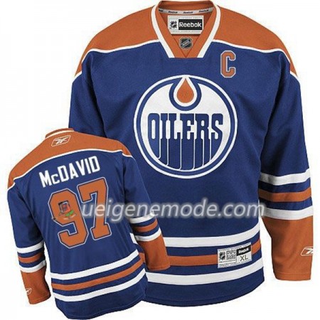 Herren Eishockey Edmonton Oilers Trikot Connor McDavid 97 Adidas 2017-2018 Orange Home C Patch Authentic